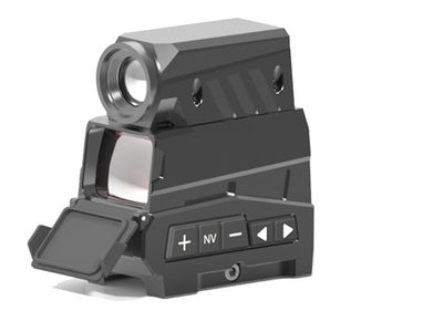 Falgorix Thermal Fusion Reflex Sight with Digital MRS Reticle, 5 Image Modes, 8X Zoom, and On-Board Video Recording